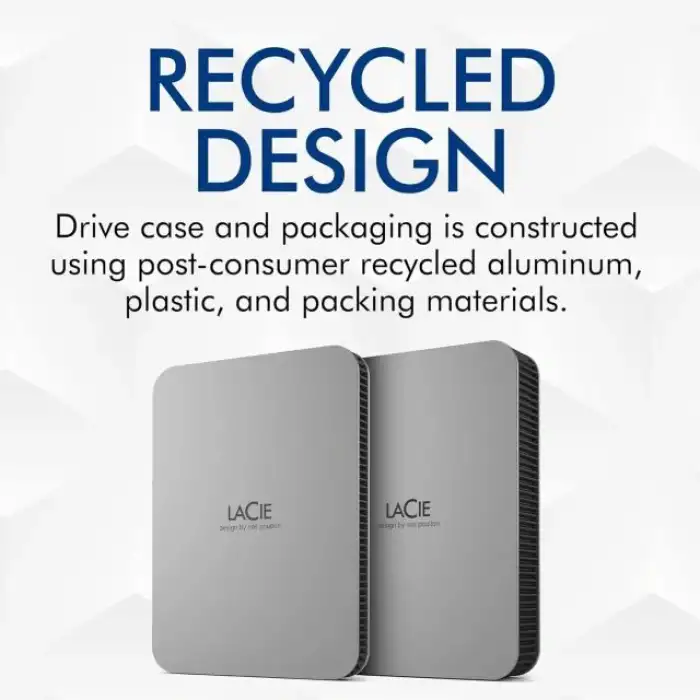 LaCie Mobile Drive Secure External Hard Drive Taşınabilir HDD - Refresh