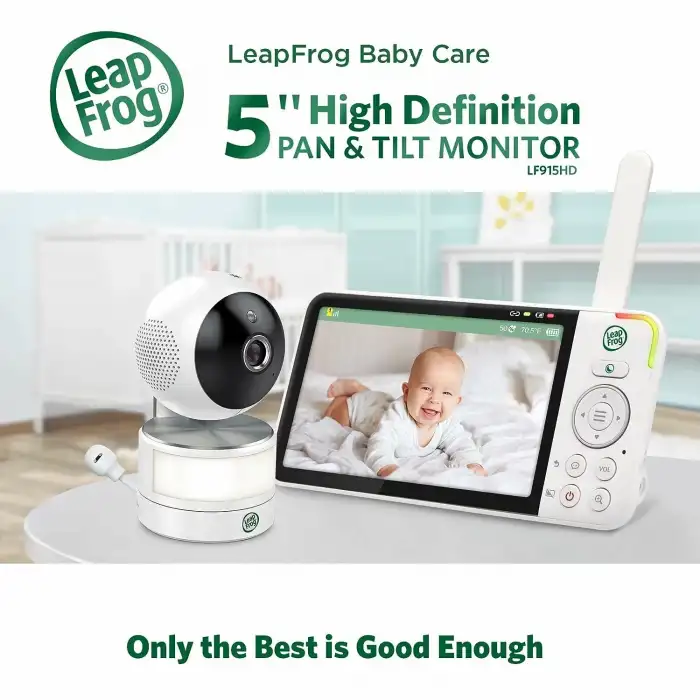 LeapFrog LF915HD Video Bebek Monitörü, 5” 720p HD LCD