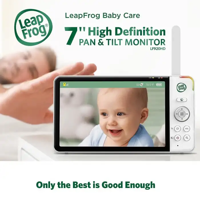 LeapFrog LF920HD Renkli Gece Görüş Video Monitörü - 7 Ekran