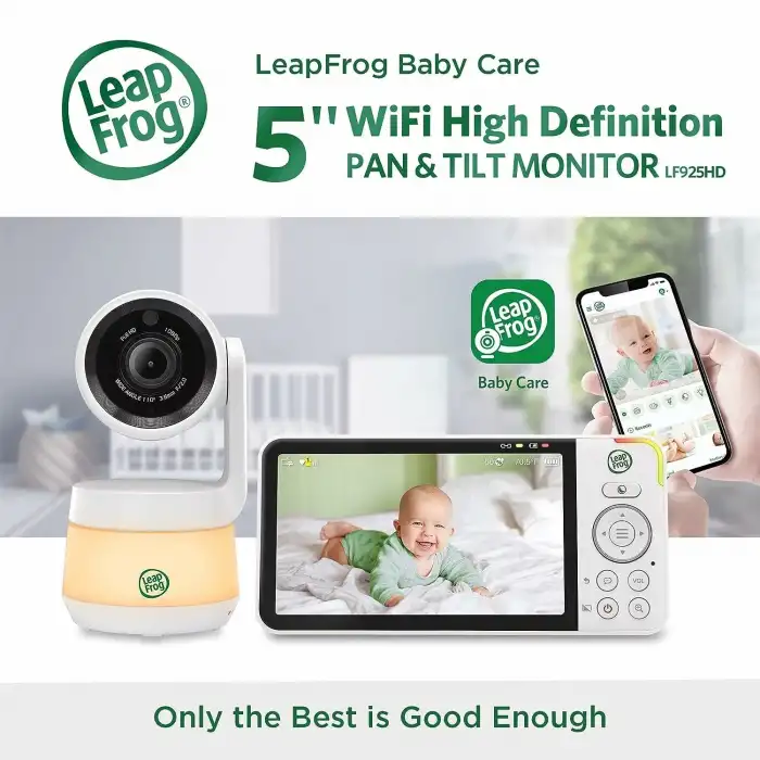 LeapFrog LF925HD 1080p WiFi Uzaktan Erişimli Bebek Monitörü