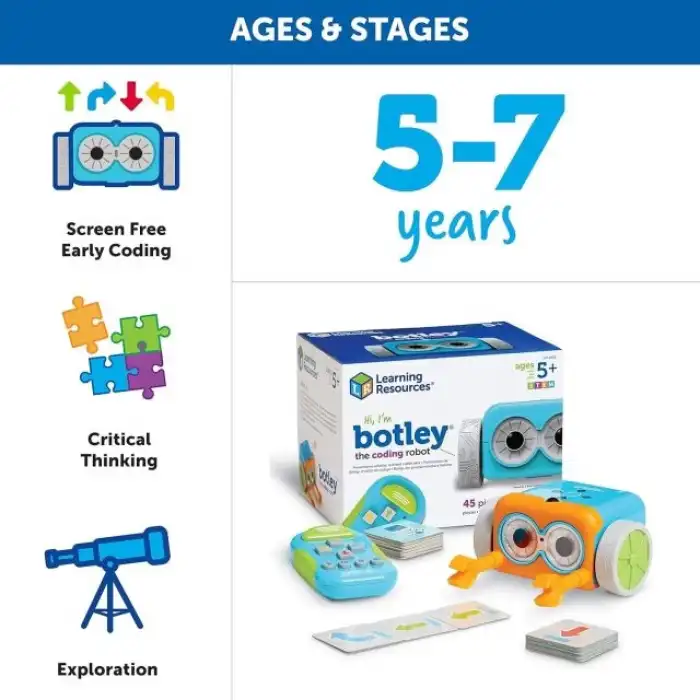 Learning Resources Botley Kodlama Robotu - 45 Parça