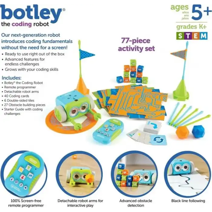 Learning Resources Botley Kodlama Robotu Etkinlik Seti - 77 Parça