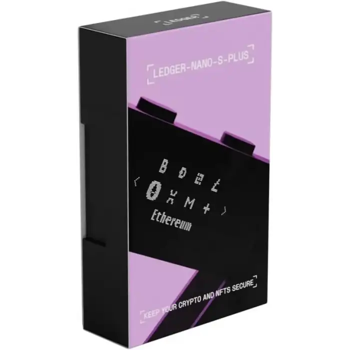 Ledger Nano S Plus Kripto Hardware Cüzdan - Matte-Black