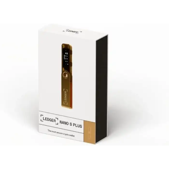 Ledger Nano S Plus The Perfect Entry-Level Hardware Cüzdan - Gold