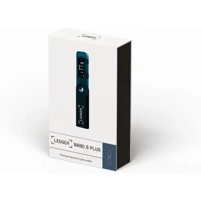 Ledger Nano S Plus The Perfect Entry Level Hardware Cüzdan - Safir Mavi