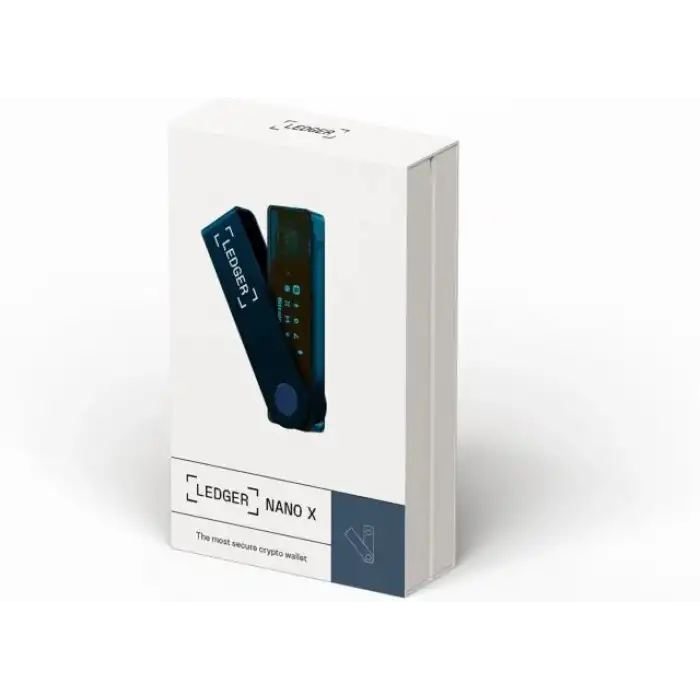 Ledger Nano X - Güvenli Kripto ve NFT Bluetooth Donanım Cüzdanı
