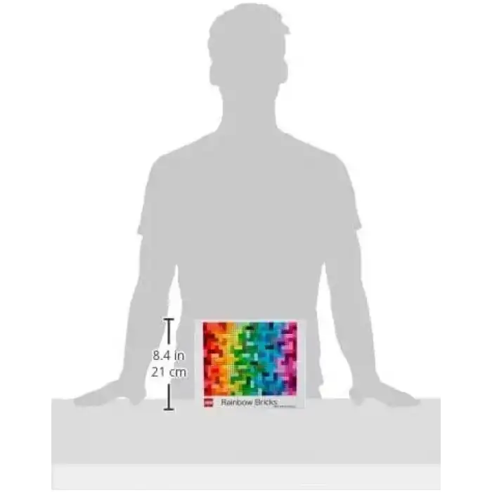 LEGO Gökkuşağı Tuğlaları 1000 Parça Yapboz