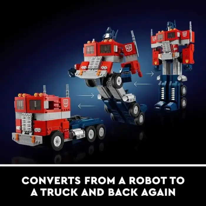 LEGO Icons Optimus Prime 10302 Transformers Şekil Seti