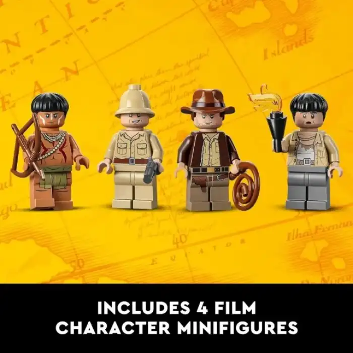 LEGO Indiana Jones Altın İdol Tapınağı 77015 Yapı Seti