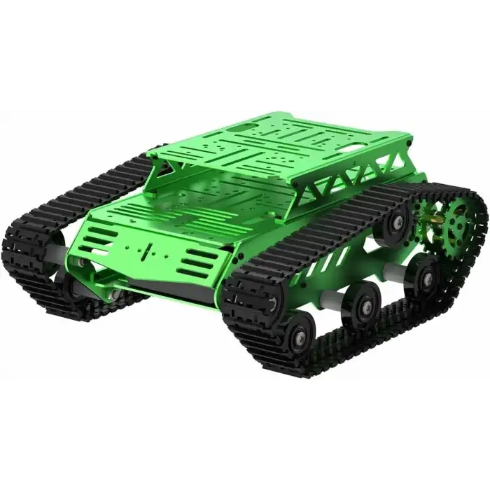 LewanSoul 2WD Motorlu Tank Araba Şasi Kiti - Şok Emici Robot