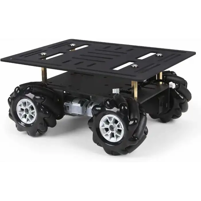 LewanSoul Mecanum Şasi Araç Kiti - Alüminyum Alaşımlı Çerçeve