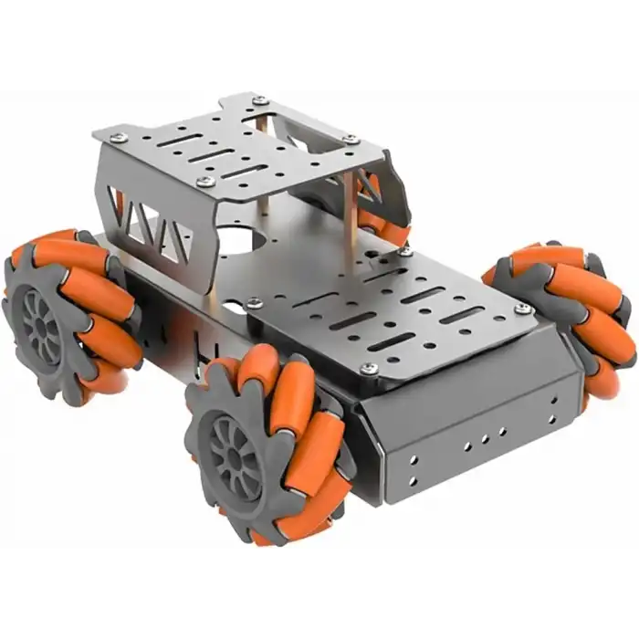 LewanSoul Mecanum Tekerlek Şasi Araç Kiti - TT Motor İle