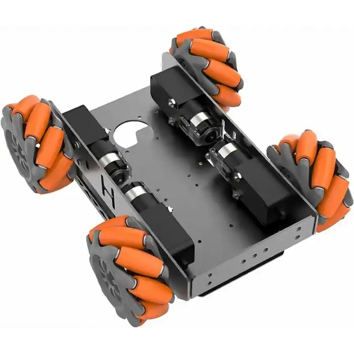 LewanSoul Mecanum Tekerlek Şasi Araç Kiti - TT Motor İle