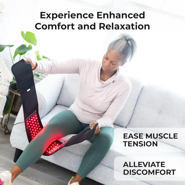 Lifepro Kırmızı Işık Terapi Kemeri - Vücut, Kas Rahatlatma, İltihaplanma İçin