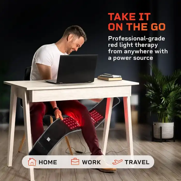 Lifepro Kızılötesi Kırmızı Işık Terapi Kemeri - Kas Rahatlama - Gri