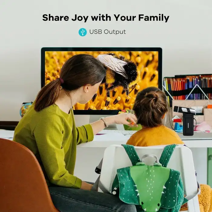 LINKMICRO LM203 Metal Standlı El Tipi LCD Dijital Mikroskop