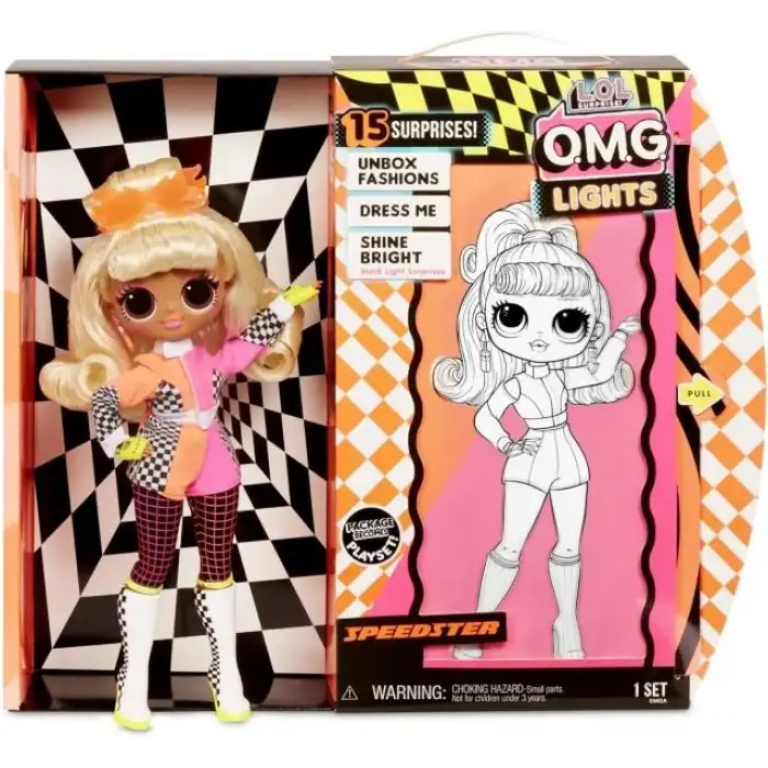 L.O.L. Surprise Lights Speedster Moda Oyuncak Bebeği