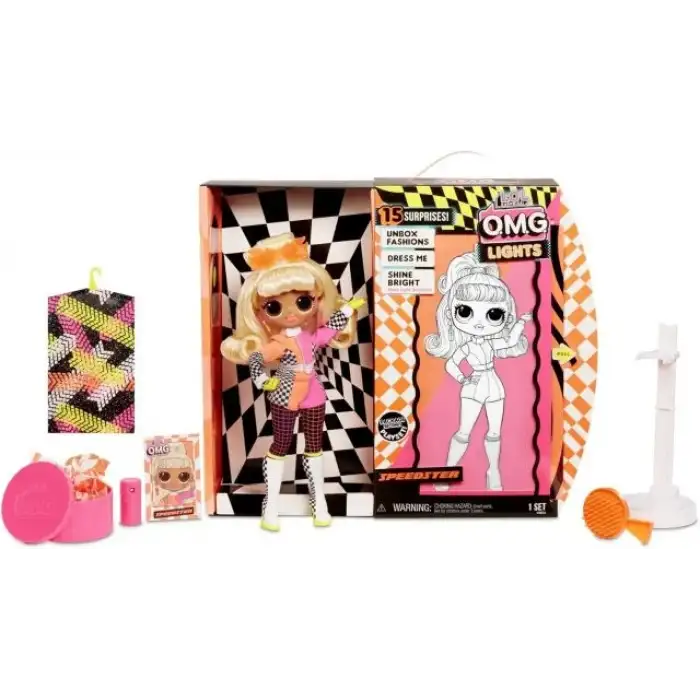 L.O.L. Surprise Lights Speedster Moda Oyuncak Bebeği