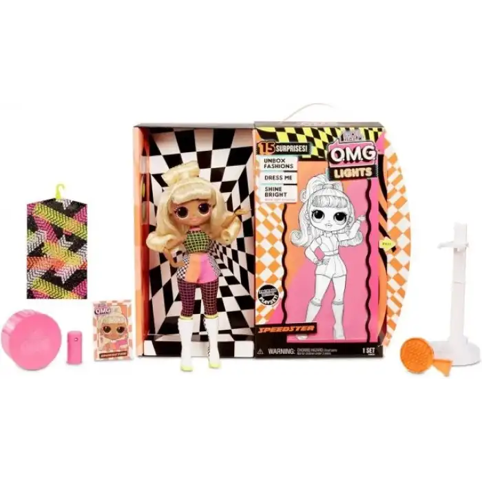 L.O.L. Surprise Lights Speedster Moda Oyuncak Bebeği