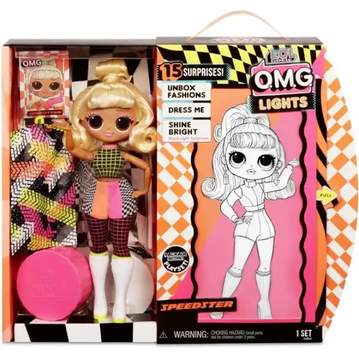 L.O.L. Surprise Lights Speedster Moda Oyuncak Bebeği
