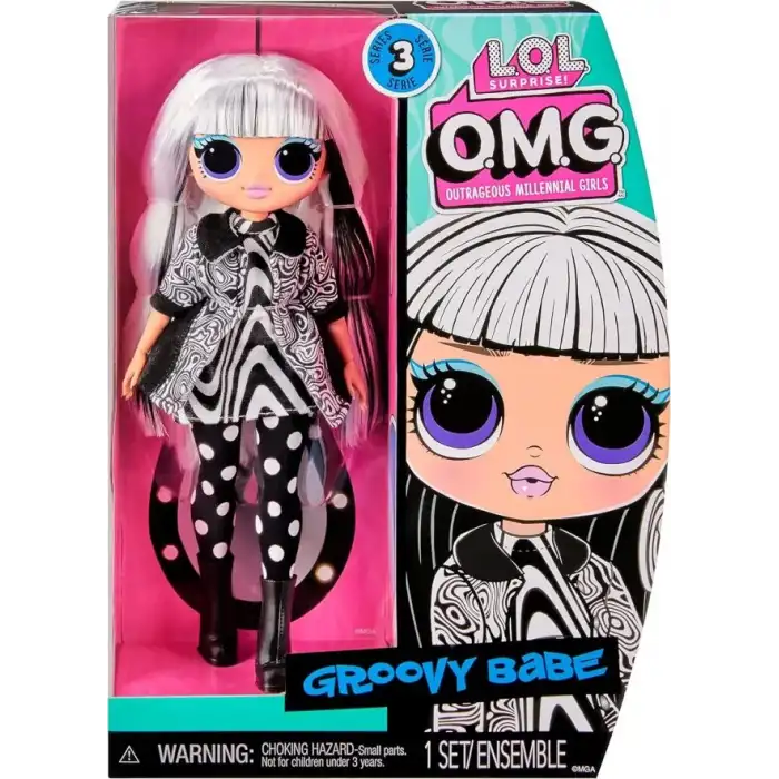 L.O.L. Surprise! O.M.G. Groovy Babe Moda Bebeği