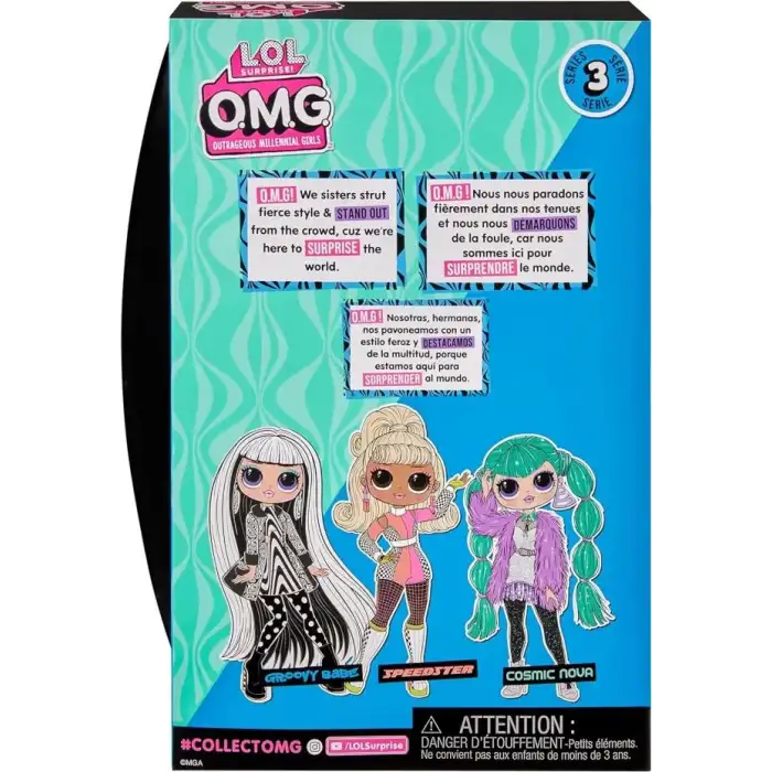 L.O.L. Surprise! O.M.G. Groovy Babe Moda Bebeği