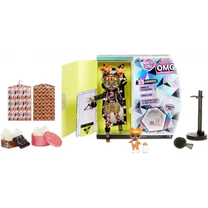 L.O.L. Surprise! O.M.G.  Kış Chill Missy Meow Moda Bebeği