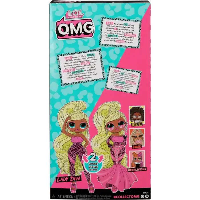 LOL Sürpriz Aman Tanrım Lady Diva Moda Bebeği