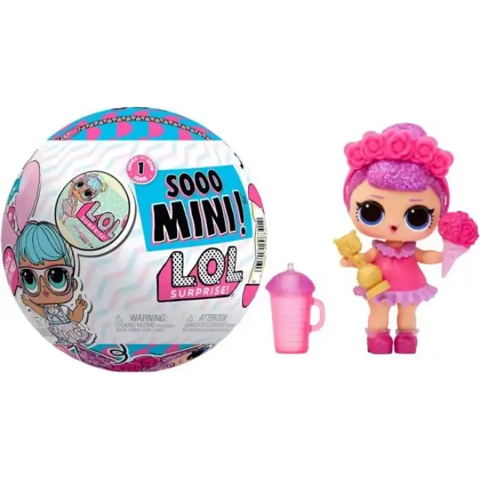 L.O.L. Sürpriz! Koleksiyonluk Bebekli Sooo Mini, 8 Sürpriz