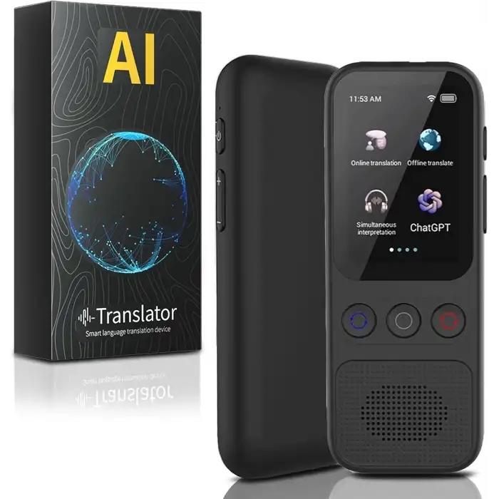 luluckck 138 Dilde Gerçek Zamanlı İki Yönlü Dil Tercümanı