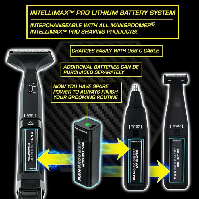 MANGROOMER INTELLIMAX PRO Vücut ve Kasık Tıraş Makinesi