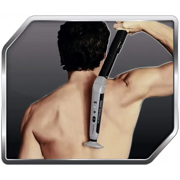 MANGROOMER PLATINUM PRO 3 Esnek Başlıklı Sırt Tıraş Makinesi