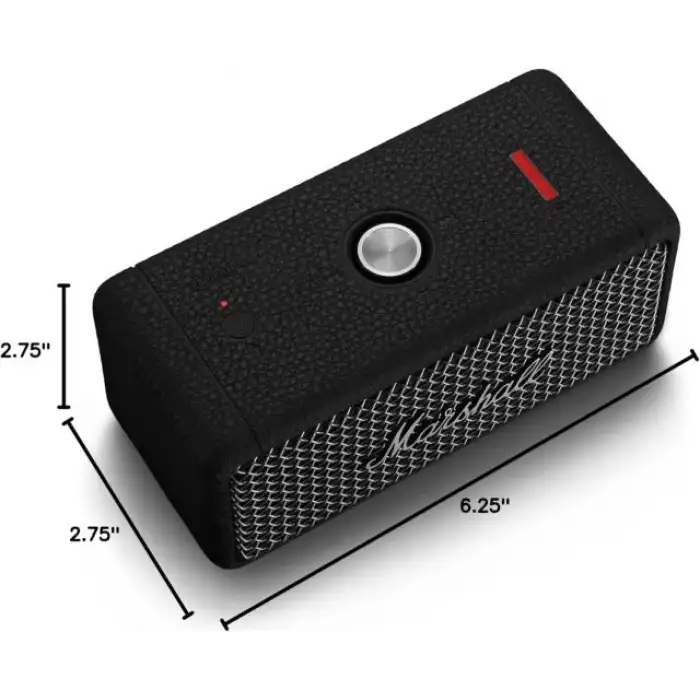 Marshall Emberton Bluetooth Taşınabilir Hoparlör - Siyah