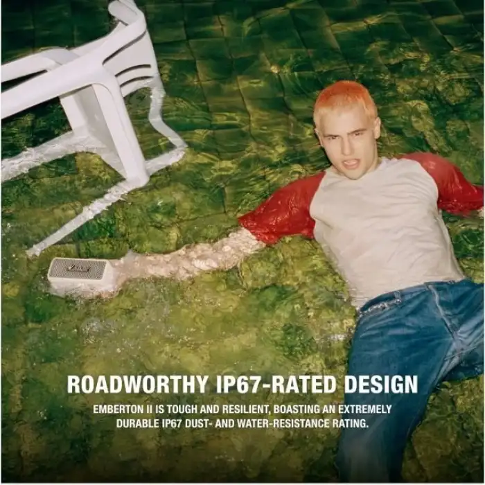 Marshall Emberton Bluetooth Taşınabilir Hoparlör - Siyah