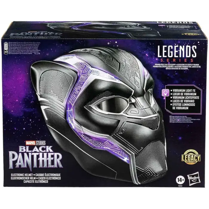 Marvel Legends Elektronik Kara Panter Kaskı