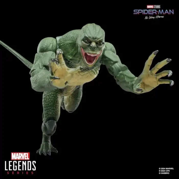 Marvel Legends Örümcek Adam: Eve Dönüş Yok Deluxe Kertenkele Figür