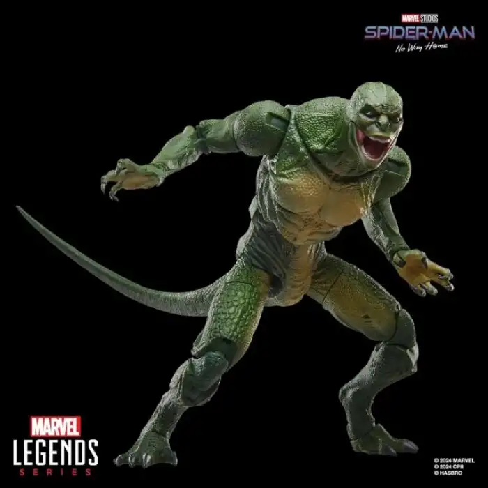 Marvel Legends Örümcek Adam: Eve Dönüş Yok Deluxe Kertenkele Figür