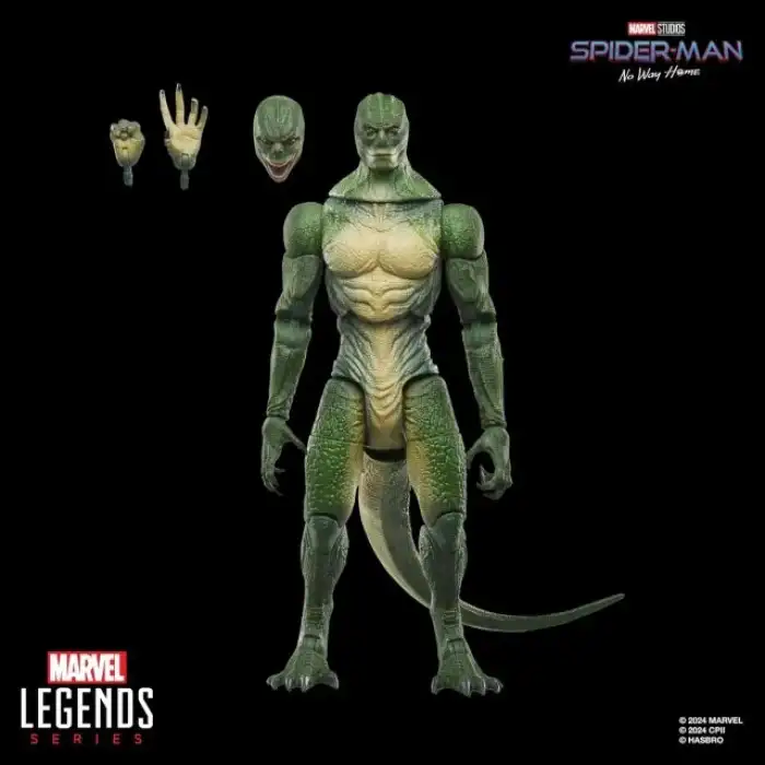 Marvel Legends Örümcek Adam: Eve Dönüş Yok Deluxe Kertenkele Figür