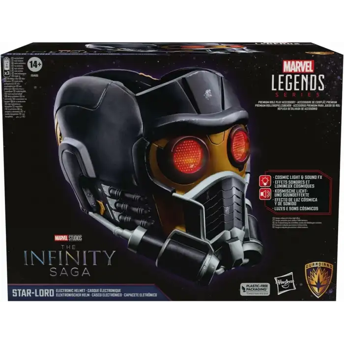 Marvel Legends Series Star-Lord Premium Elektronik Rol Kaskı