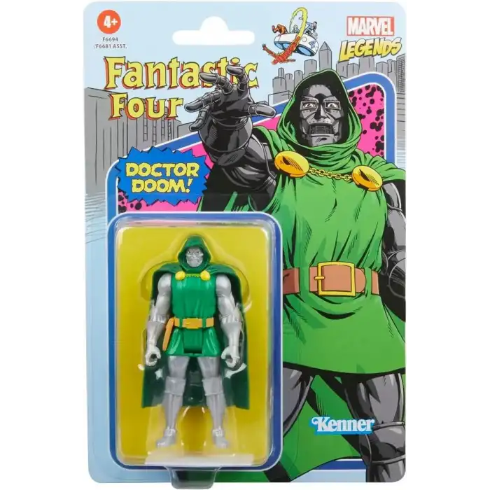 Marvel Legends Serisi Retro Doktor Doom Figür