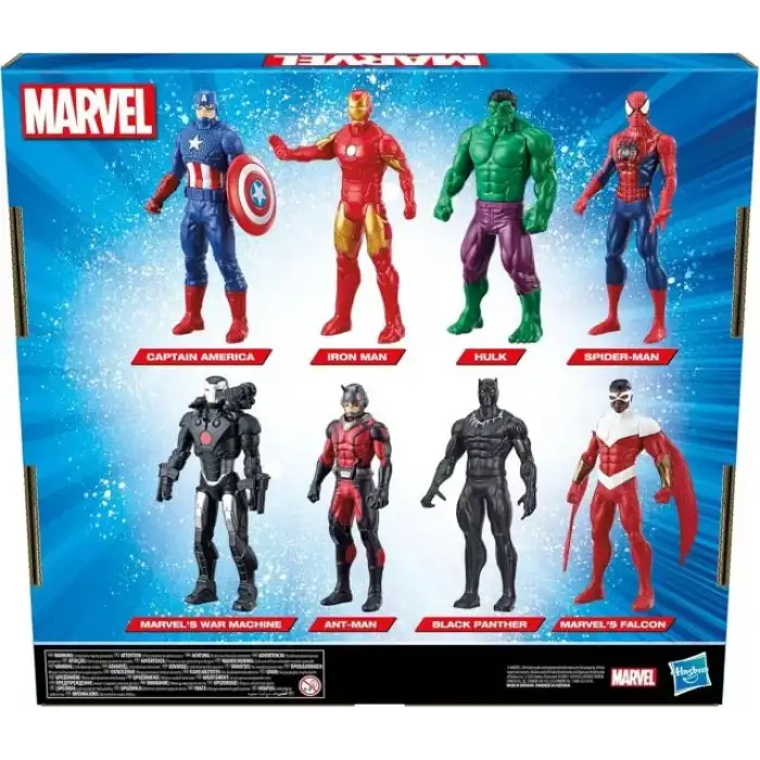 Marvel Yenilmezler Ultimate Protectors 8 Aksiyon Figürü Paketi
