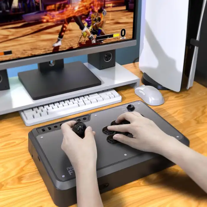 Mayflash Arcade Fight Stick F700 Kablolu ve Kablosuz Bluetooth - Uyumlu Cihazlar Açıklamada