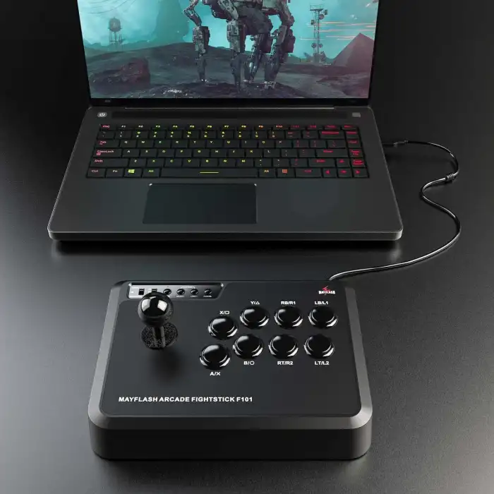Mayflash Arcade Stick F101 Nintendo Switch/PC/PS3/Android