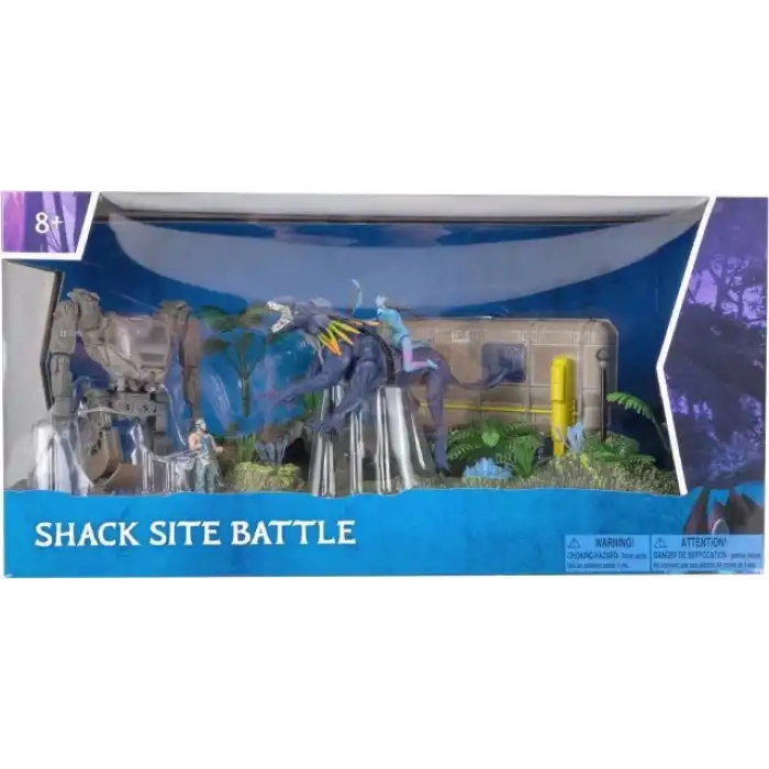 McFarlane Avatar: The Way of Water Shack Site Battle Figür