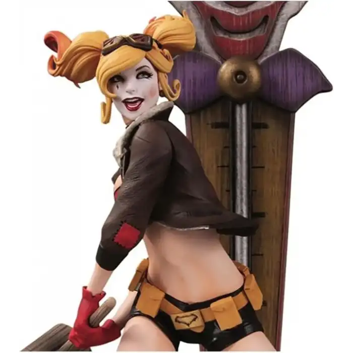 Mcfarlane DC Bomba Kabukları - Harley Quinn DLX V2 Reçine Heykeli