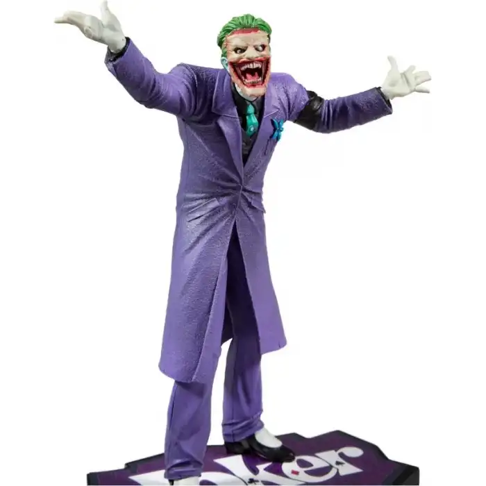 McFarlane DC Direct Joker Mor Reçine Heykeli