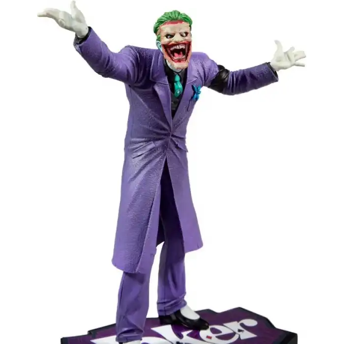 McFarlane DC Direct Joker Mor Reçine Heykeli