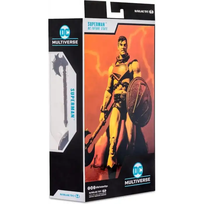 McFarlane - DC Multiverse Superman Worlds of War Figürü