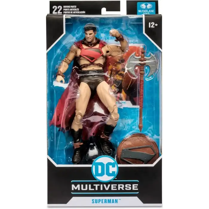 McFarlane - DC Multiverse Superman Worlds of War Figürü