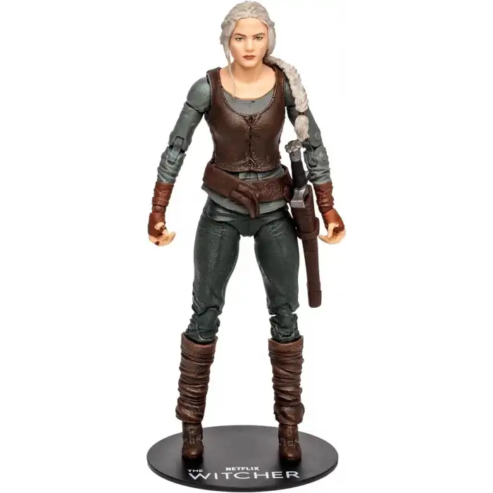 McFarlane The Witcher Netflix Geralt and Ciri Figür